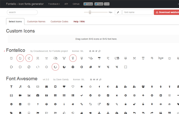 6 free tools for creating your own icon font