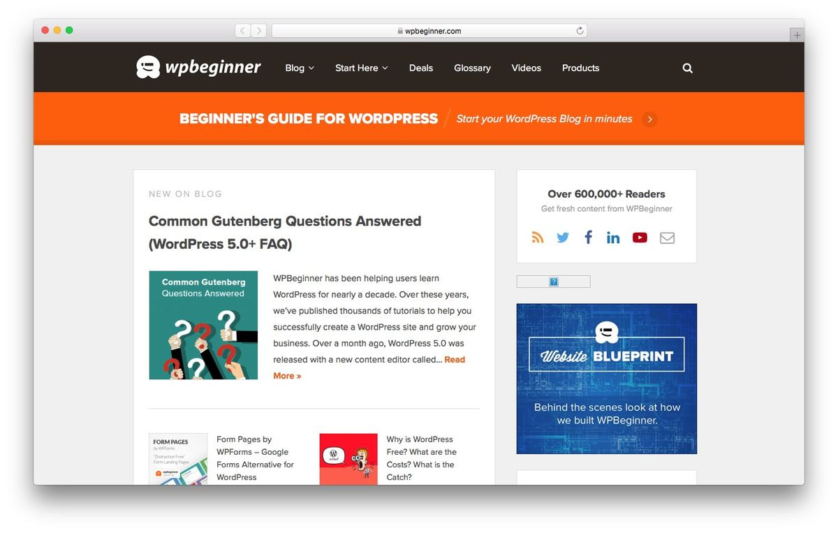 Learn WordPress from WPBeginner