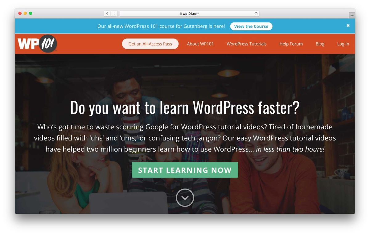Learn WordPress from WP101
