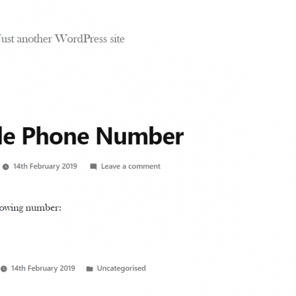how to make phone number clickable