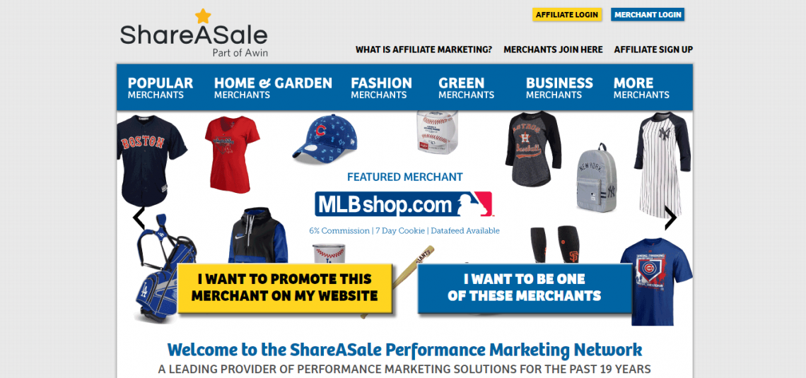 share sale affiliate marketing program