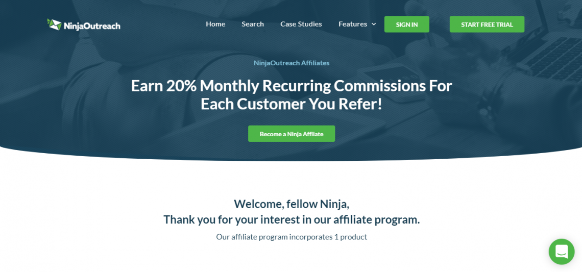 ninja outreach affiliate marketing program