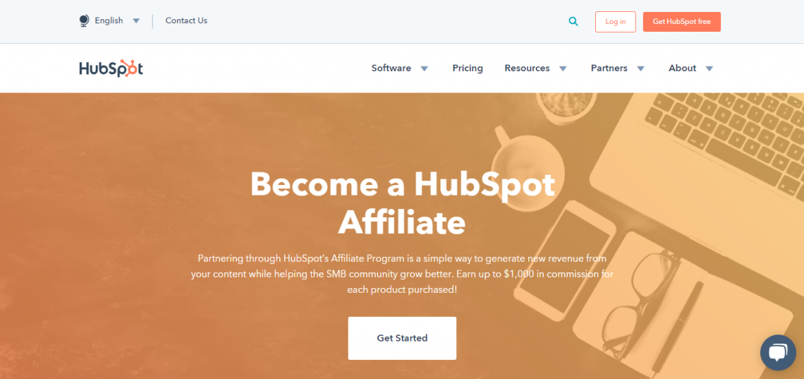 hubspot affiliate marketing program