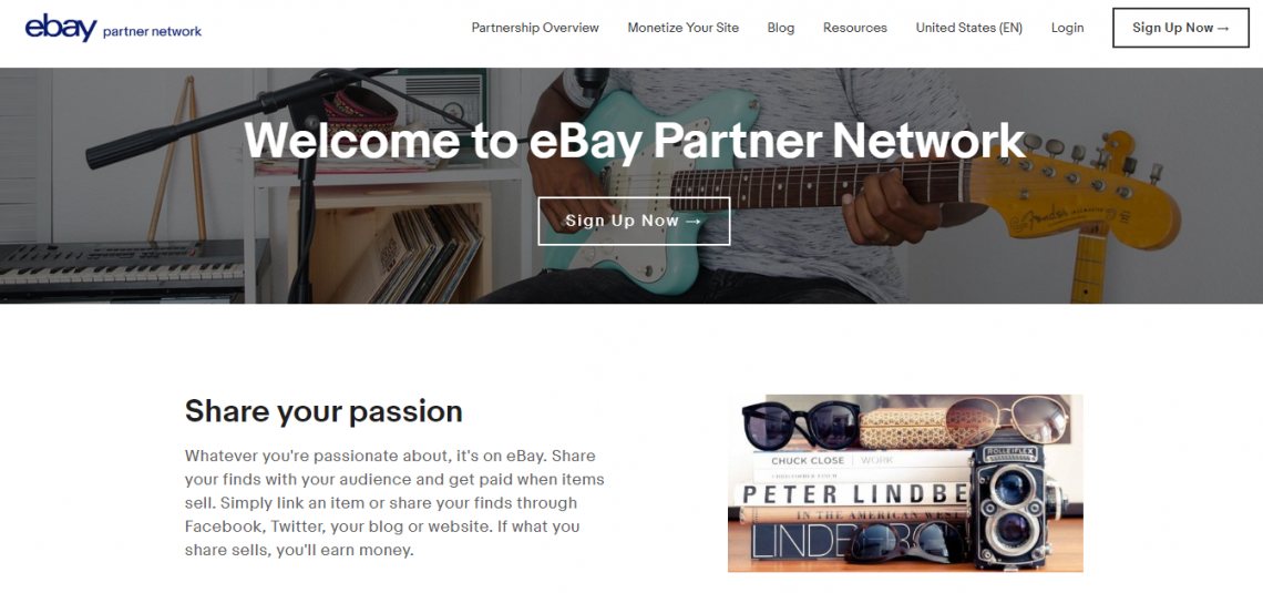 ebay affiliate marketing program