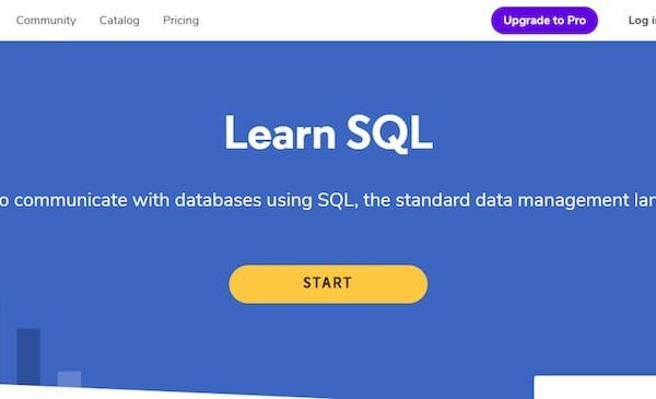 top 10 places to learn sql online