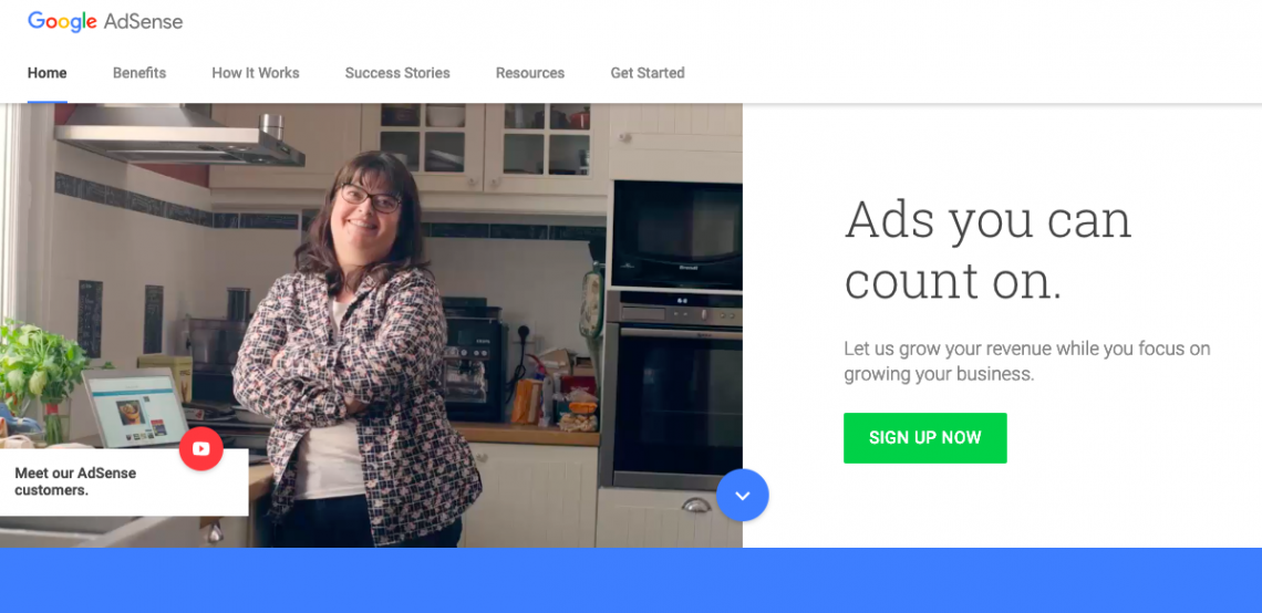 google adsense is the best way to display ads on your blog