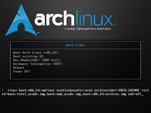 cara memasang arch linux dan mate desktop dual boot dengan windows 10