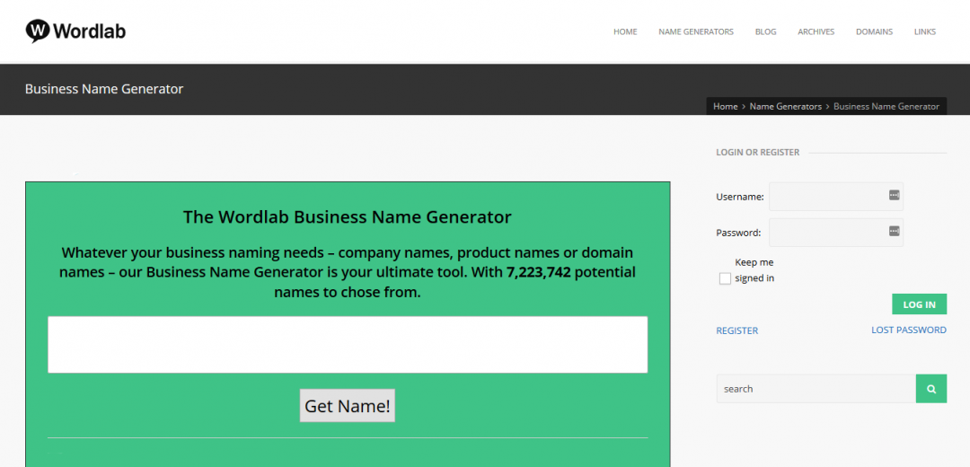 Best 10 Business Name Generators To Get You Inspired – 4 Finderz Services