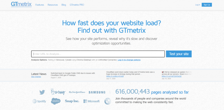 20 Free Online Tools for Website Speed Testing – 4Finderz Sdn Bhd